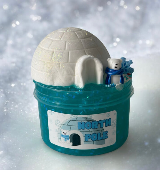 North Pole - DIY Clay Slime